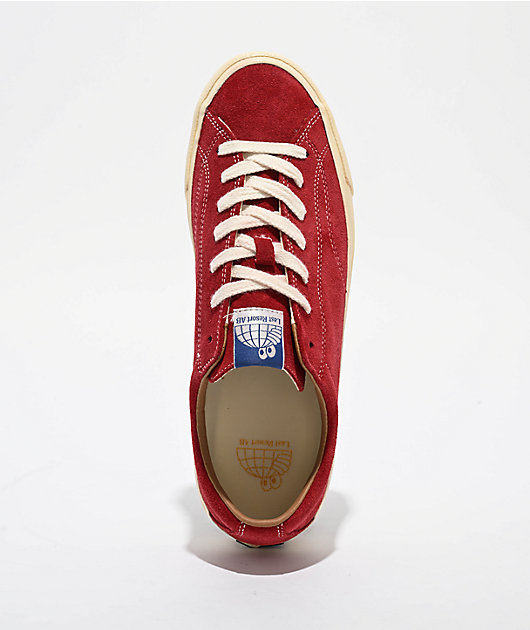 Last Resort AB VM003-LO Old Red Suede Skate Shoes | Zumiez