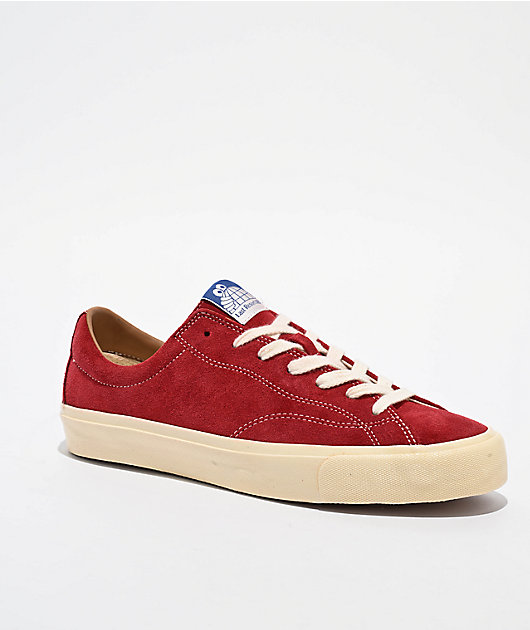 Last Resort AB VM003-LO Old Red Suede Skate Shoes | Zumiez