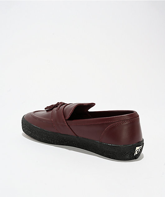 Last Resort AB VM005 Oxblood & Black Loafer Skate Shoes | Zumiez