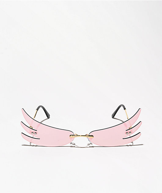 Laugh Wing Iridescent Sunglasses