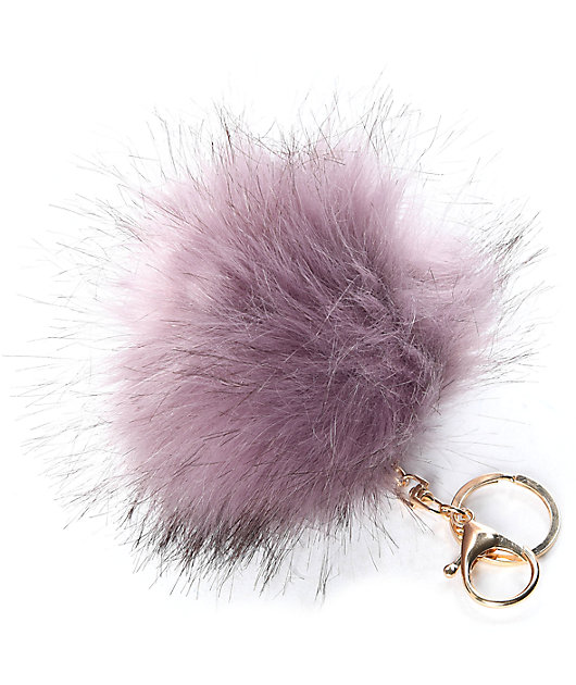 fuzzy bag charm