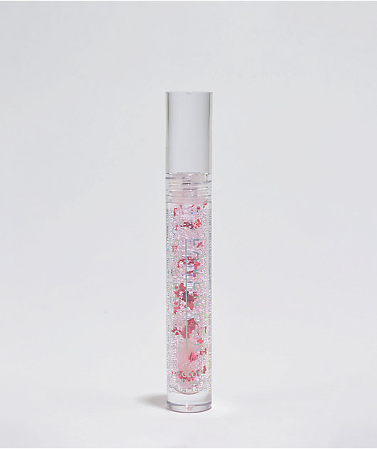 Lavender Stardust Bubble Butterfly Cosmic Lip Gloss