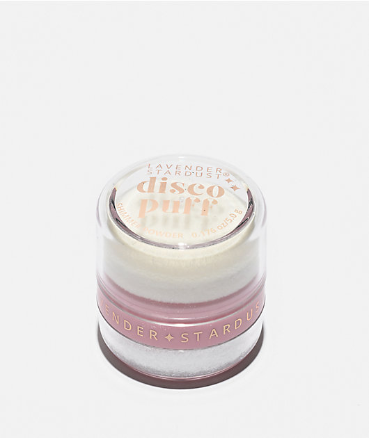 Lavender Stardust Disco Puff Angel Shimmer Powder
