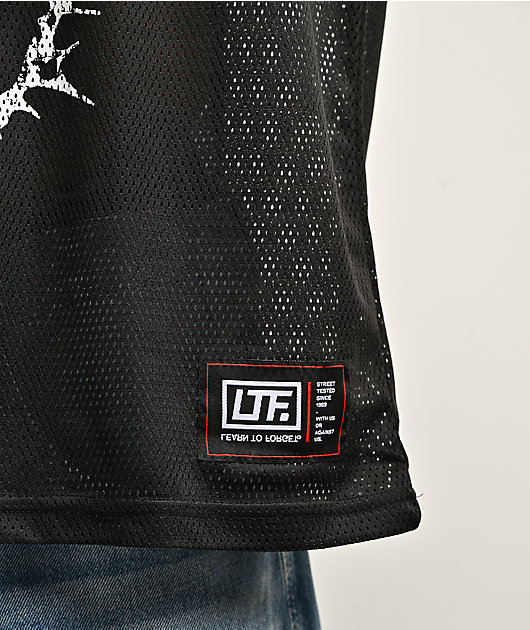 Learn To Forget Angel Black Football Jersey