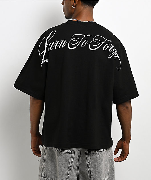 Learn To Forget Pray Black T-Shirt