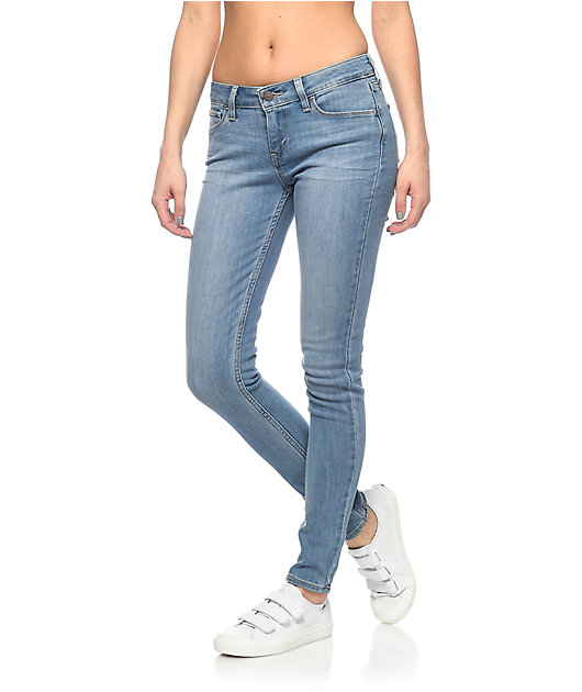 slimming super skinny jeans levis