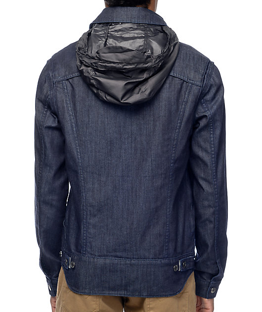 levi's commuter hooded trucker jacket