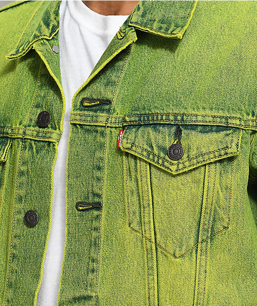 lime green levis jeans