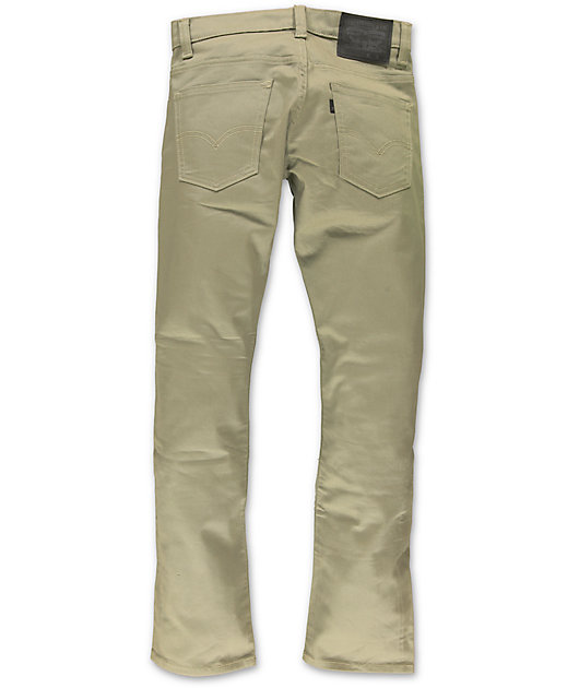 levis 513 khaki jeans