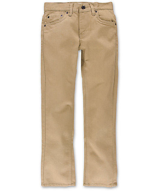 khaki levi pants