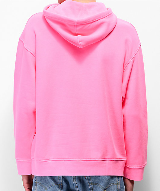 levis pink hoodie