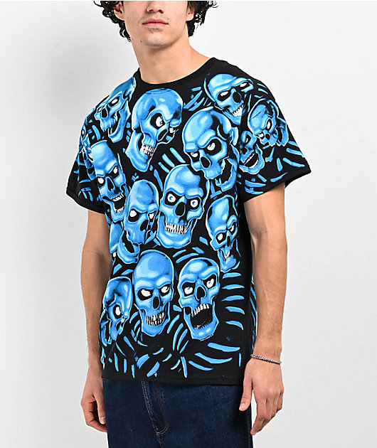 Dope Snuggle Tee-shirt thermique Homme Metal Blue