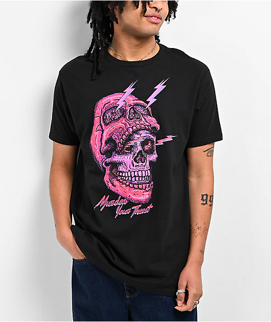 Liquid Death Electro Death Black T-Shirt