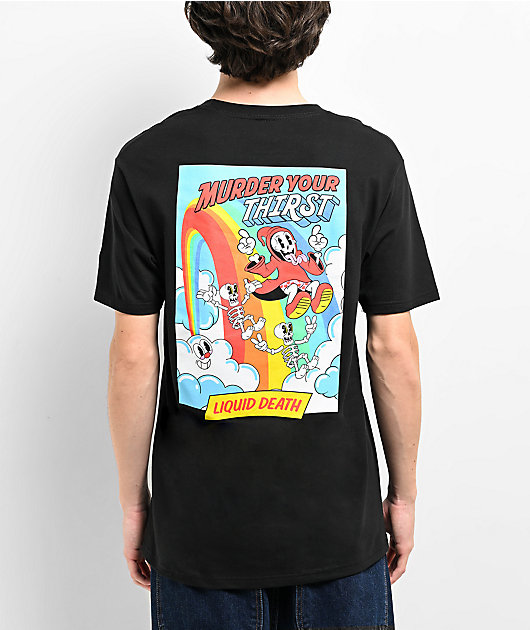 Liquid Death Reaping Black T-Shirt