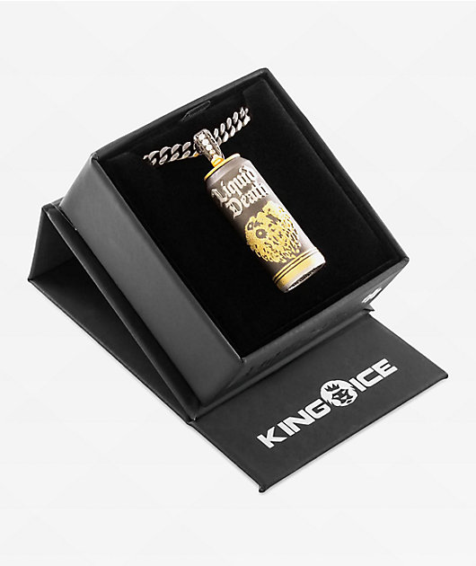 Liquid Death x King Ice Sparkling Water Can Necklace