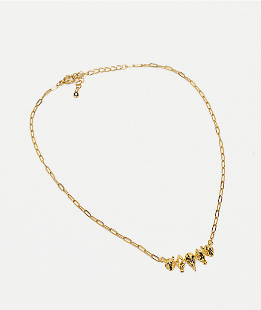 Little Rooms Creature 16" Gold Necklace