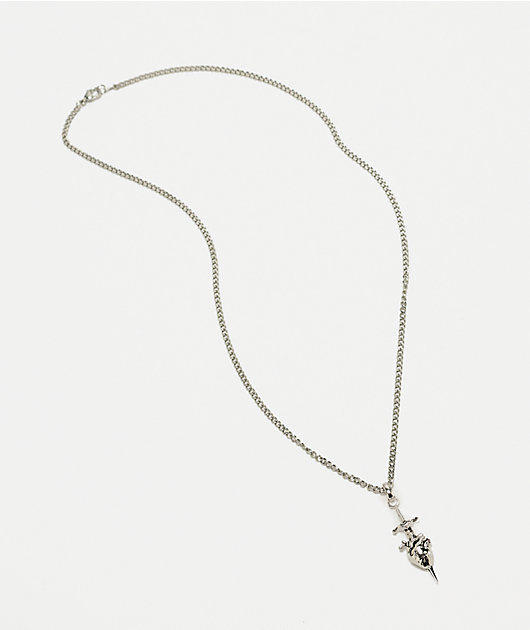 Little Rooms Hunter 24" Silver Necklace