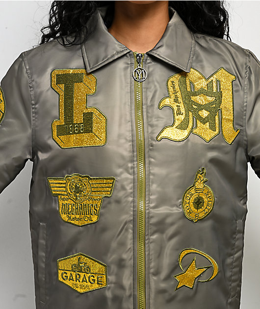 Live Mechanics Shine Well Bomber Jacket