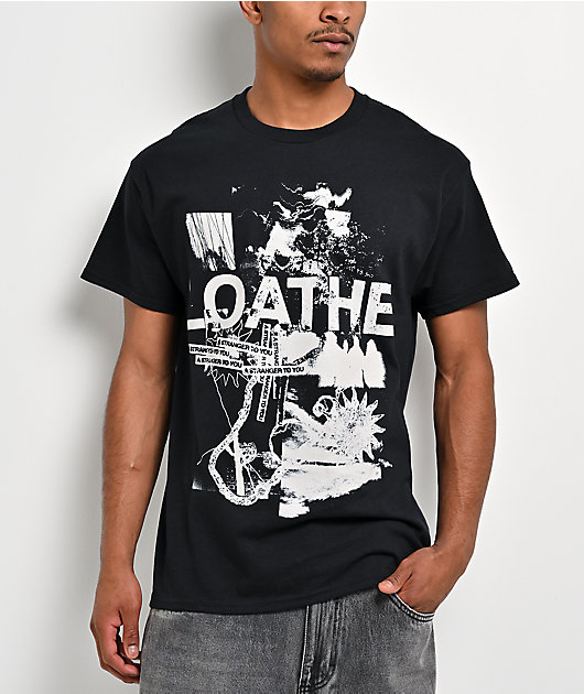Loathe Collage Black T-Shirt