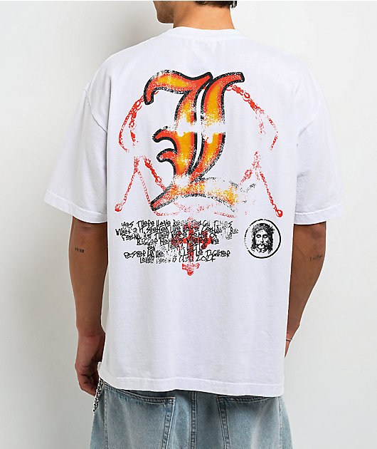 Lonely Hearts Club Tough Times White T-Shirt