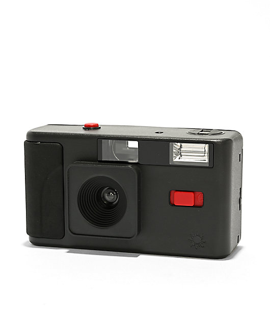 Long Weekend Black 35mm Reuseable Film Camera | Zumiez