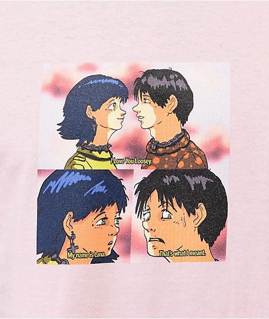 Loosey I Love You Pink T-Shirt