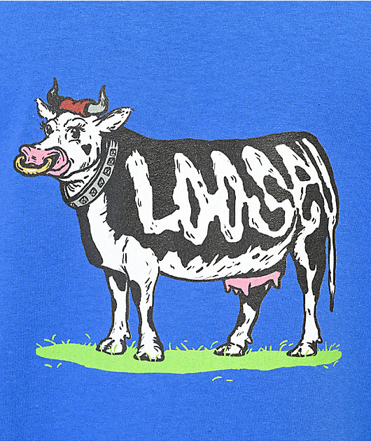 Loosey Moo Blue T-Shirt