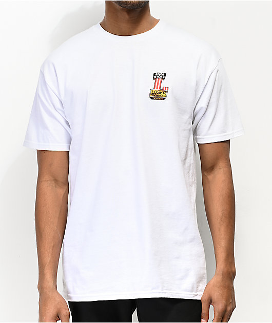 Loser Machine Free Hand White T-Shirt
