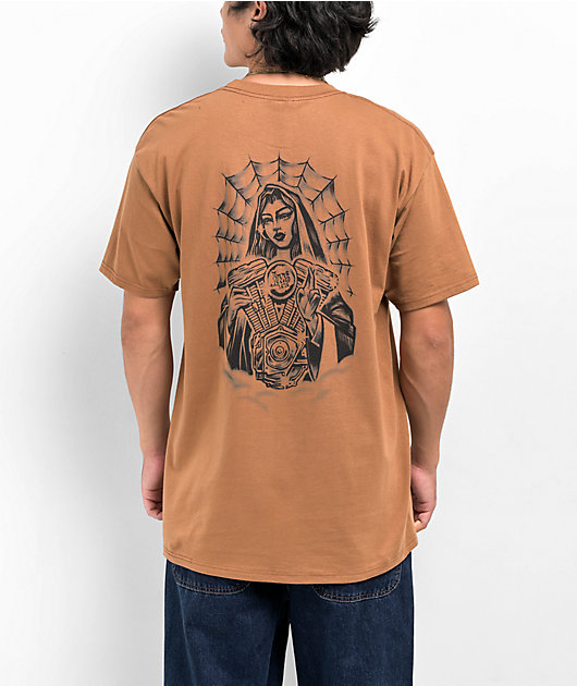 Loser Machine Mother Brown T-Shirt | Zumiez