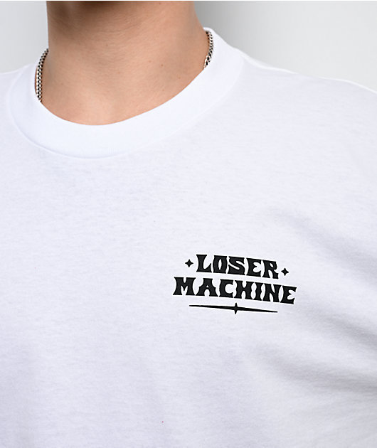 Loser Machine Steadfast White T-Shirt