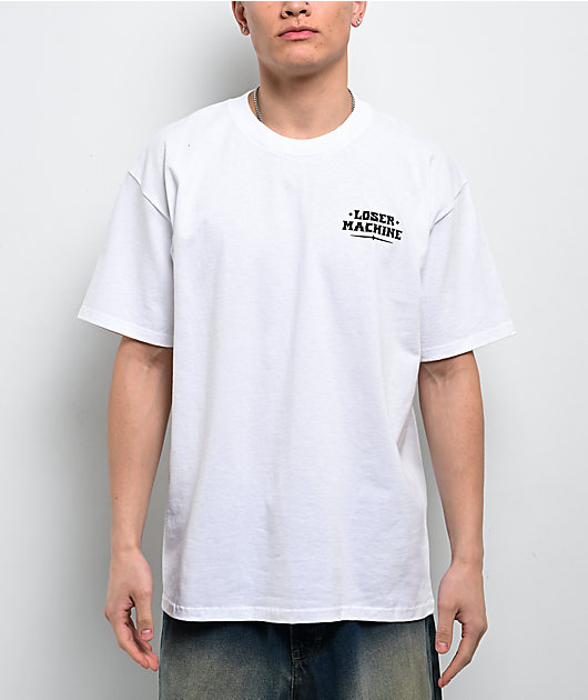 Loser Machine Steadfast White T-Shirt