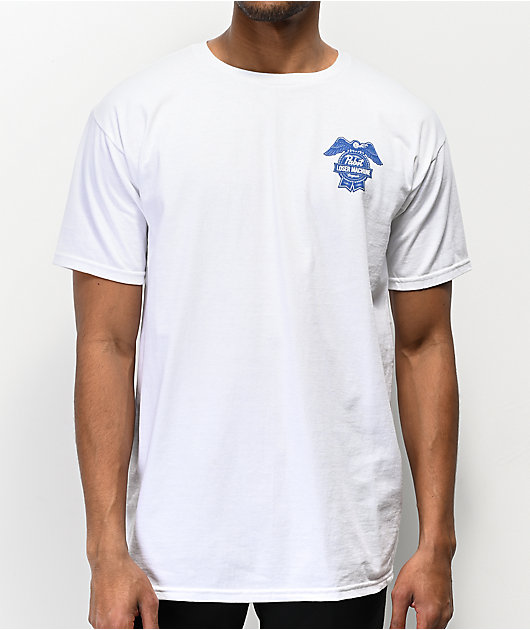 Loser Machine x PBR Condor & Ribbon White T-Shirt