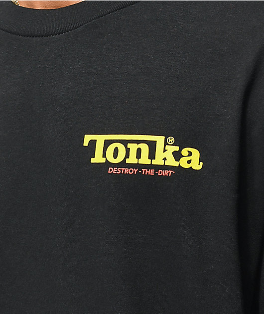 Tonka Fast Track Black Long Sleeve T-Shirt