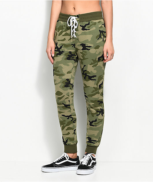 cheap camo joggers