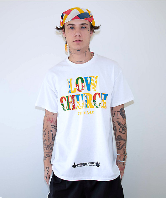 Low Church by Jxdn Low Vegas White T-Shirt