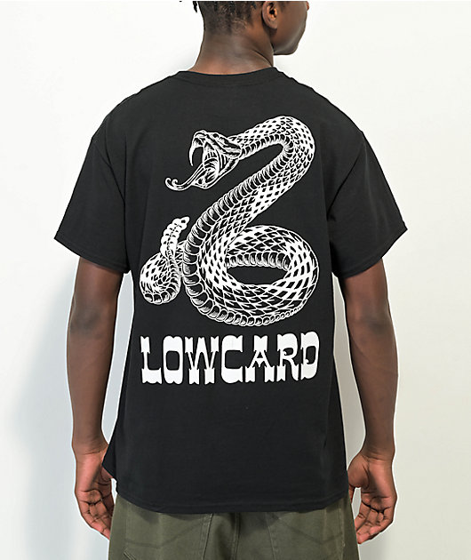 Lowcard Rattler Black T-Shirt | Zumiez