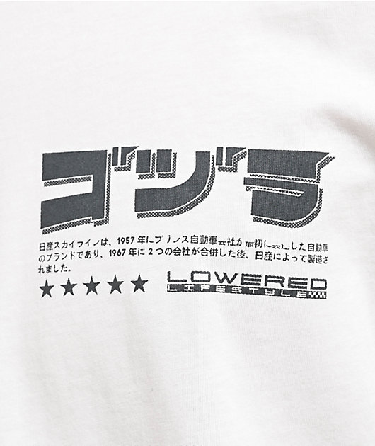 Lowered Lifestyle 33 White T-Shirt