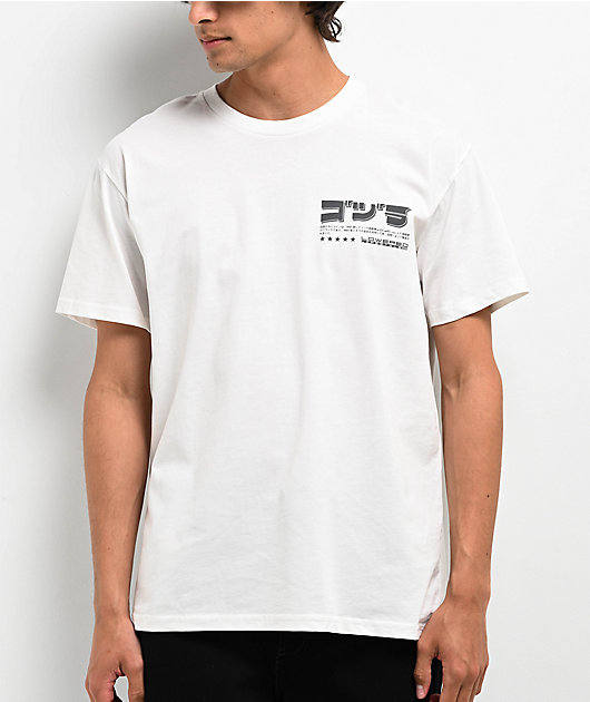 ★LMOOD★ Jewel Trimming Half T-Shirt White Lace Cross Half T-shirt - IVORY - CLUT STUDIO | 60% - Asian