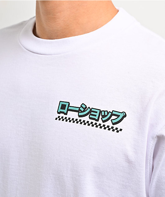 Lowered Lifestyle Hako Garage White T-Shirt