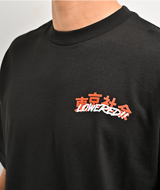 Lowered Lifestyle Ramen Sky Black T-Shirt