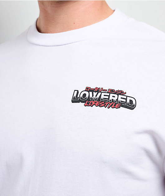 Lowered Lifestyle Toriii White T-Shirt