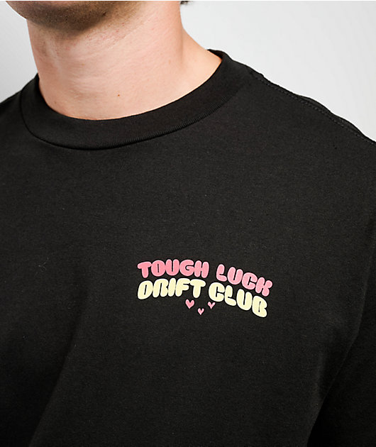 Lowered Lifestyle Tough Luck Drift Club Black T-Shirt | Zumiez