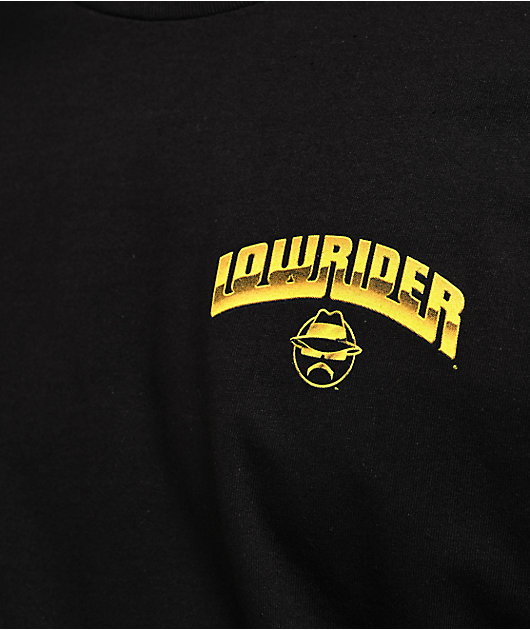 Lowrider 4 On 3 Black T-Shirt