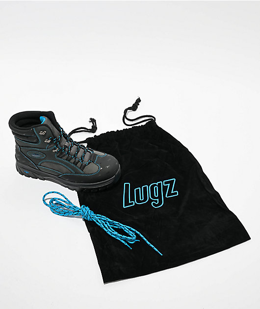 Lugz x Psychworld Ridgeline Black & Blue Chukka Boots | Zumiez display picture 2