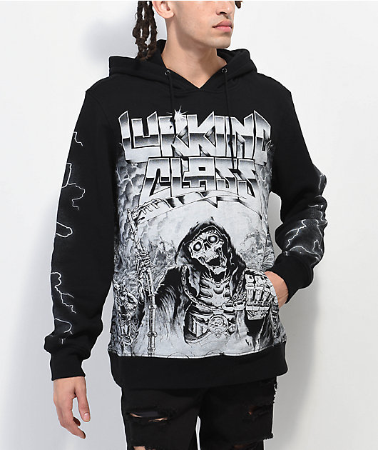 Lurking Class By Sketchy Tank Cyborg Black Hoodie | Zumiez