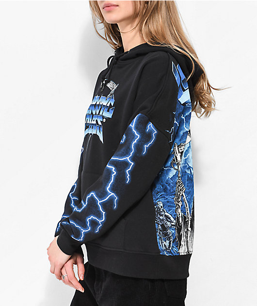 Geeksoutfit Black Hole Washed Hoodie for Sale online