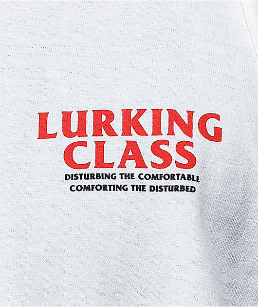 Lurking Class By Sketchy Tank Destroy White Tank Top