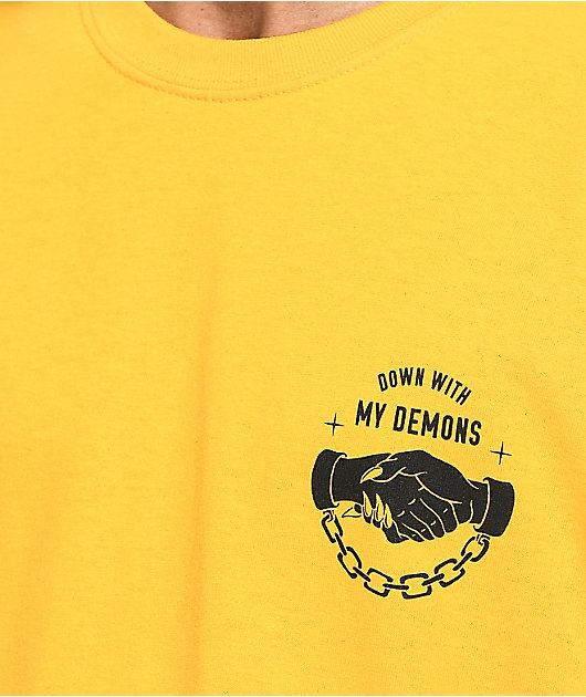 sketchy tank down with my demons hoodie