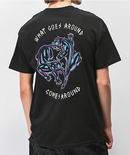 Lurking Class By Sketchy Tank Karma Color Black T-Shirt