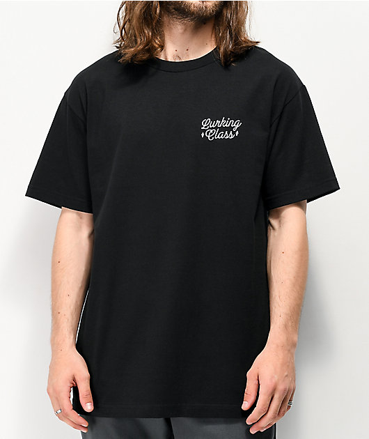 Lurking Class By Sketchy Tank Lurkers Black T-Shirt